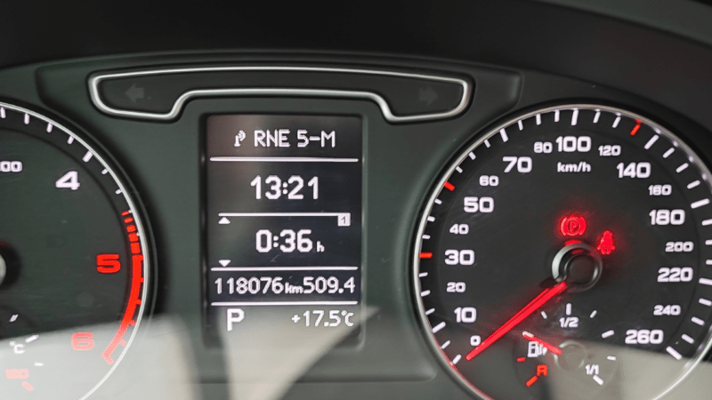 Panel de control Audi Q3 Ambition