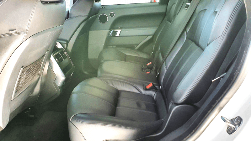 Range Rover Sport asientos traseros
