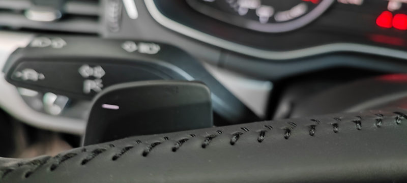 Detalle volante Audi A5 Sport 1.4